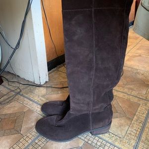 Sam Edelman brown suede boots